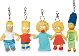 Eigenschaften United Labels 5er Set Simpsons Plüsch Figuren / 5er Set Simpsons Plüsch Figuren Schlüsselanhänger je ca: 14 cm groß