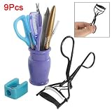 Lady 10 in 1 Eyelash Curler Eyebrow Pencil Beauty Tool