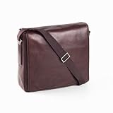 Tuscan Square Messenger Bag in Café