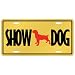 New  Cane Corso / Show Dog  License Plate Dog
