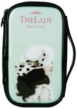 Portable Multi-Functional Cute Doll Pouch Cosmetic Makeup Bag Case Pencil Gift Case (Light Blue)