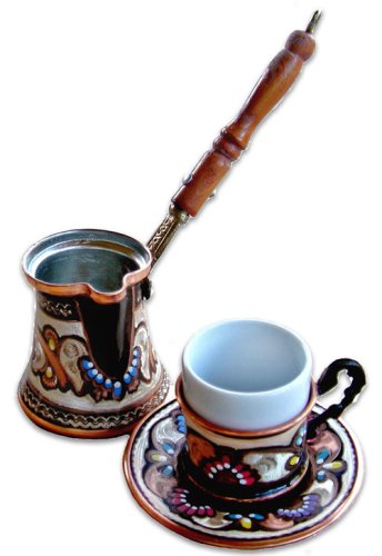 Turkish Coffee World TCW-0011AM Turkish Coffee Set for One