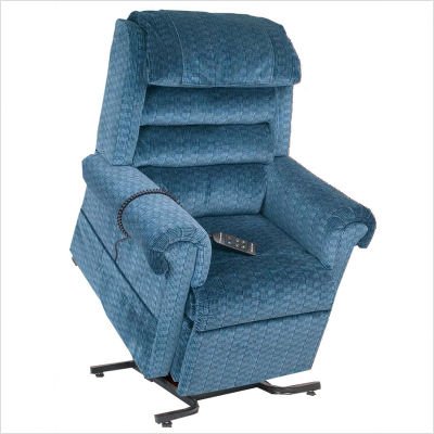 PR-756MC Relaxer Medium Infinite Position Lift Chair - Quick Ship Fabric: Vino (Quick Ship), Pillow: (No Pillow)