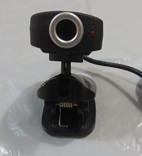Digital Product High-Resolution USB Clip-on PC Camera Webcam with Build-in Mic (Black)
