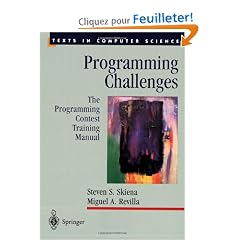 Programming Challenges: The Programming Contest Training Manual