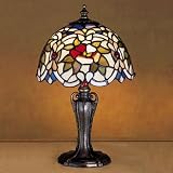 LAMPS BEAUTIFUL Tiffany Style Renaissance Rose Mini Table Lamp by Meyda Tiffany--Excellent customer service--see our feedback.