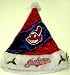 Cleveland Indians MLB Colorblock Himo Plush Santa Hat (Quantity of 1)