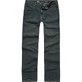 VOLCOM Black Zip Mens Jeans - Tinted Denim