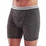 Fruit of the Loom Men Stripes and Heathers Boxer Briefs - 2 Pack el4619