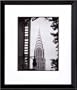 Mary Mayo MA0559 Chrysler Building, NYC by Ellen Crowley- Wood Frame- 23x27 photo print