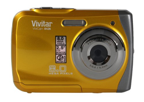Vivitar V8426 Appareil photo compact numérique Etanche 3m Jaune