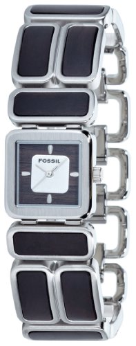 Fossil - ES2168 Lady Brown Dial - Analoges Quarzwerk - Uhr Damen - Armband aus Edelstahl