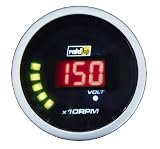 Zoom Produkt-Bild: Raid HP 660537 Zusatzinstrument Drehzahlmesser Serie Night Flight Digital Red