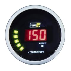 Raid HP 660537 Zusatzinstrument Drehzahlmesser Serie Night Flight Digital Red