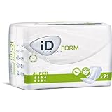 Euron ID Expert Form Shaped Incontinence Pads (Anti Leak Cuffs) - Super (21)