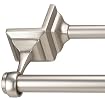 Umbra Mission 54 to 90-Inch Double Tension Curtain Rod, Nickel