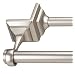 Umbra Mission 54-Inch-by-90-Inch Double Tension Drapery Rod, Nickel