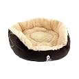 Multipet Super Soft Donut Yap Dog Bed, Measures 24 Inches for Small Dogs