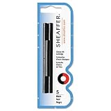Sheaffer(R) Pen Refills, Ink Cartridges, Jet Black, Pack Of 5