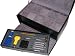 Collector Watch Box Leather Display Storage Chest Case For 10 Watches with Built-in Repair Band Link Sizing Toolkit
