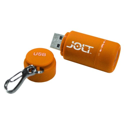 Ultimate Survival Technologies Jolt Rechargable Mini USB Light - Orange, 2x7 Inch