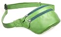 Lucrin - Light Green leather Belt bag
