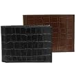 Perry Ellis Croc Print Italian Leather Passcase