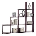 FMD 248-002 Raumteiler Mega 2 B/H/T ca. 138.5 x 143.5 x 33.0 cm, lila