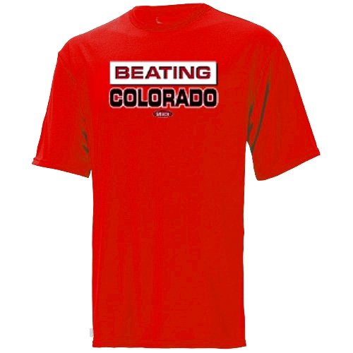 Buy University of Nebraska Lincoln NU Cornhuskers - Beating Colorado Caveman T shirt