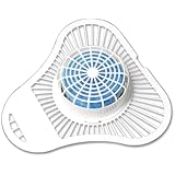 Genuine Joe GJO58335 Apple Fragrance Non-Para Urinal Screen with Block, Blue (Box of 12)