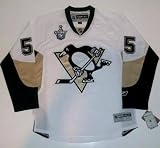 Sergei Gonchar Pittsburgh Penguins 08 Cup Reebok Premier Away Jersey - Large
