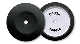 Review Eagle Abrasives, Inc  / Eagle 04838 - 8 inch Curved Edge Super-Tack Gray Foam Finishing Pad - 1 Pad