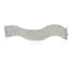 Diamond 18k White Gold Bracelet by