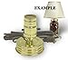 Mason Jar Lamp Kit converts a Standard Mason Jar Into an Instant Lamp (Pkg. Of 3)
