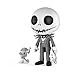 Funko 5 Star: Nightmare Before Christmas - Jack Skellington with Zero Collectible Figure, Multicolor