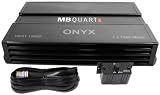 Mb Quart Onx1.1500d 1500 Watt RMS Onyx Series Class D Monoblock Car Amplifier