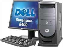 Dell Dimension 8400, Intel P4 3.2GHz HT, 1GB RAM, DVD Writer, RAID 0 Dual SATA 160GB Disks
