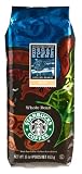 Starbucks Decaffeinated House Blend Whole Bean Coffee, Two (2) 16-Ounce FlavorLock Bags (2 Pounds Total)