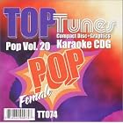 Click here to buy Top Tunes Karaoke CDG Female Pop Vol. 20 TT-074 by  Karaoke .