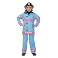 Aeromax Jr. Firefighter Suit - Blue/ Pink