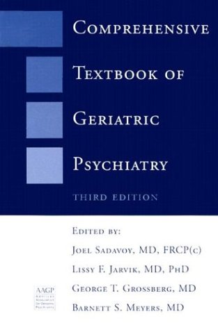 comprehensive textbook of geriatric psychiatry third edition norton professional books