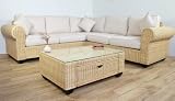 Conservatory furniture DORCHESTER WICKER 236cm x 236cm sides Designer Corner Suite