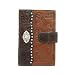 American West Round-Up Collection Small Dayplanner In Hand Tooled Leather