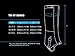 Black Crystal Hiking Gaiters Waterproof Breathable Nylon Women's Black Size Small