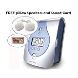 Sound Oasis Natural Sounds Therapy System and Alarm Clock With FREE Pillow Speakers and Spa Retreat Sound Card