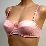 Jasmin : Jasmin $12 Pink Convertible Strapless Bra #2605 sz 32A
