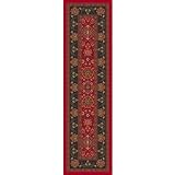 Stainmaster  Abadan Area Rug - Currant Red (2'1x7'8 Runner)