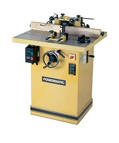 Powermatic 1791273 Model 25A 1/2, 3/4, and 1-Inch Interchangeable Spindle 3 Horsepower Shaper, 230-Volt 1 Phase