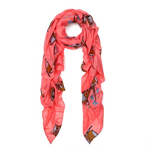 Premium Night Owl Print Fashion Scarf Wrap