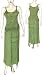 Skirt Top Set Rayon Embroidery Womens Casual Sundresses Size S (skts045)